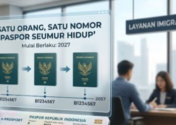 Mulai 2027, Nomor Paspor RI Tak Ganti Lagi: Satu Orang Satu Nomor Seumur Hidup