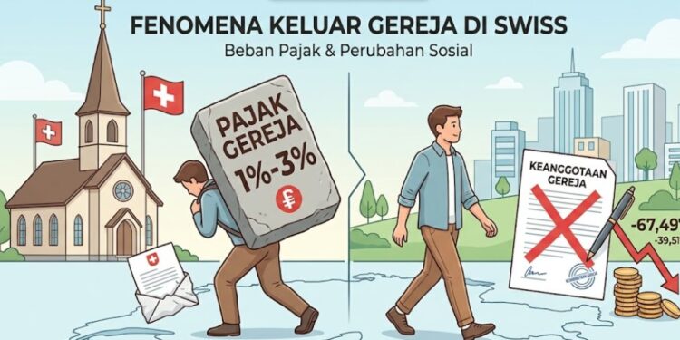 Ramai-Ramai ‘Murtad’ Demi Hindari Pajak? Warga Swiss Berbondong Keluar dari Gereja—Ada Apa Sebenarnya?