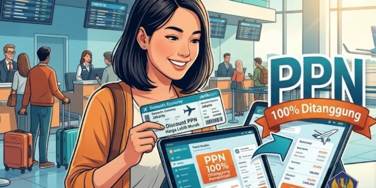 PPN Tiket Pesawat Ditanggung Pemerintah, Harga Bisa Lebih Murah