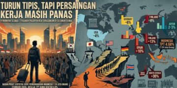 Pengangguran RI 7,24 Juta Orang, Ini Perbandingan dengan Negara Lain