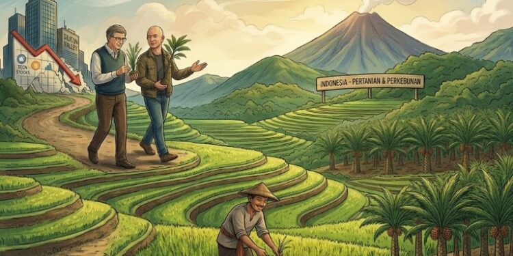 Miliarder Dunia Borong Sawah dan Sawit RI