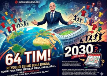 Piala Dunia 2030 Bisa Jadi 64 Tim