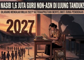 Nasib 1,6 Juta Guru Non-ASN di Ujung Tanduk