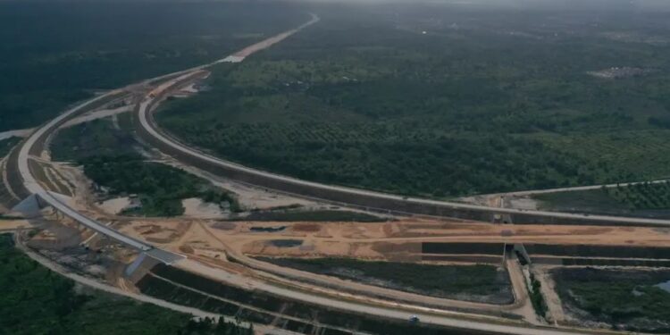 Hutama Karya Kebut Tol Rengat–Pekanbaru, Progres Konstruksi Tembus 76 Persen