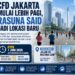 CFD Jakarta Mulai Lebih Pagi, Rasuna Said Jadi Lokasi Baru