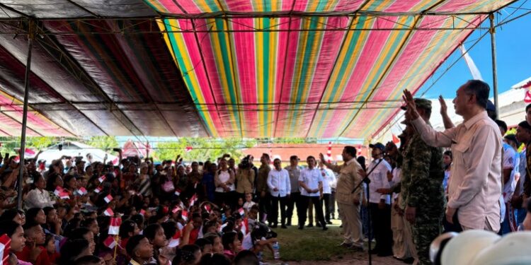 Dampingi Presiden ke Miangas, Menteri PU Tegaskan Dukungan Infrastruktur Wilayah Terluar