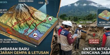 Benarkah Gunung Ciremai Punya Sesar Aktif? Temuan BRIN Bikin Terkejut