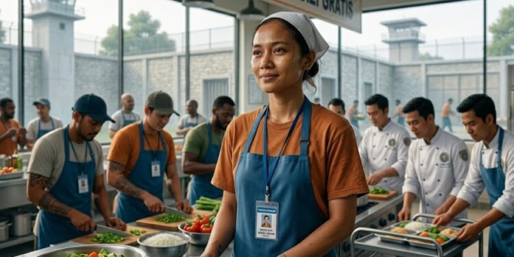 36 Dapur Makan Bergizi Gratis Dibangun di Lapas, Narapidana Ikut Masak untuk Program MBG