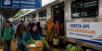 Kereta Petani dan Pedagang KAI Layani 17.867 Pelanggan, Bantu Perputaran Ekonomi Warga Banten