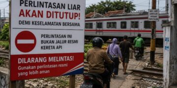 40 Titik Perlintasan Liar di Bawah 2 Meter Bakal Ditutup