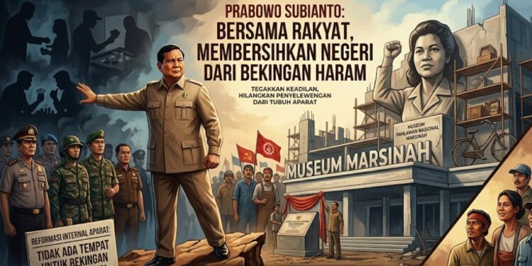 Prabowo: Aparat Jangan Jadi Bekingan Narkoba hingga Judi