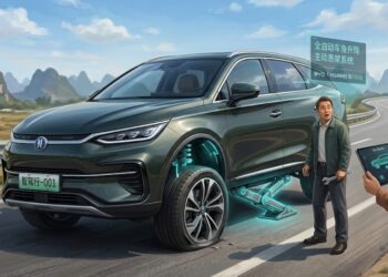SUV China Makin Canggih! Pamer Mobil Bisa Angkat Badan Sendiri Saat Ban Bocor