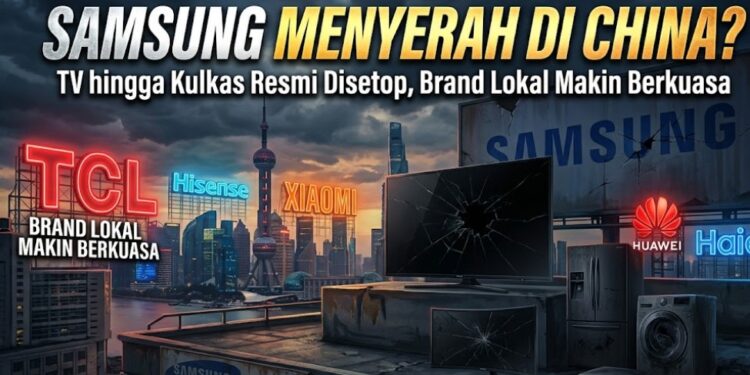 Samsung Resmi Stop Jual TV hingga Kulkas di China, Kenapa Bisa Kalah?