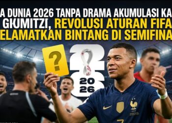 FIFA Mau Hapus Drama Kartu Kuning di Piala Dunia 2026, Pemain Bintang Bisa Tetap Main