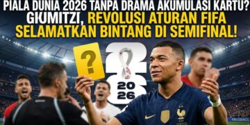 FIFA Mau Hapus Drama Kartu Kuning di Piala Dunia 2026, Pemain Bintang Bisa Tetap Main