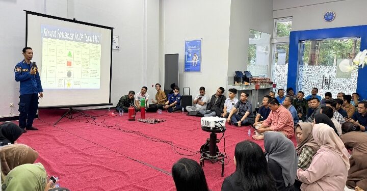 BRI Cabang Bekasi Harapan Indah Gelar Sosialisasi Pencegahan hingga Penanggulangan Kebakaran