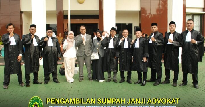 Penguatan Profesi Advokat, 11 Anggota PERNOBIL Jalani Sumpah di Pengadilan Tinggi Banten