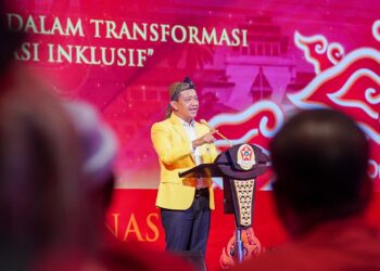 Bahlil Tegas ke SOKSI: Jangan Jadi Pengikut, Harus Jadi Mesin Penghasil Kader Golkar