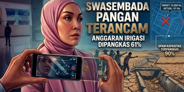 Kritik Pemangkasan Anggaran PU, Erna Sari: Swasembada Pangan Terancam Jika Irigasi Dipangkas 61 Persen