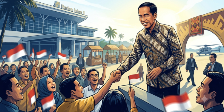 Jokowi Kembali Blusukan, Lampung Jadi Pembuka Safari Politik