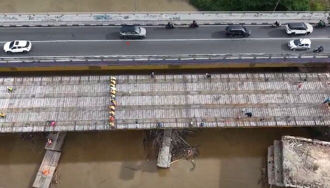 Kementerian PU Pulihkan Konektivitas dan Dorong Aktivitas Ekonomi di Bekasi, Progres Jembatan Kemang Pratama Capai 92 Persen