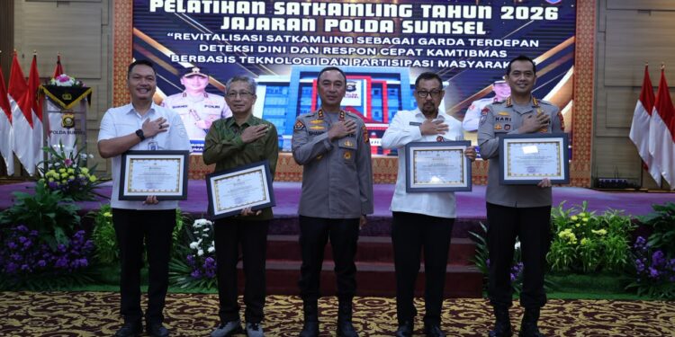 Buka Pelatihan Satkamling 2026, Kapolda Sumsel Tekankan Gotong Royong dan Pemanfaatan Teknologi