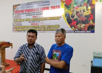 Kementerian HAM Hadir Bela Hak Beribadah Jemaat POUK Tesalonika Teluknaga