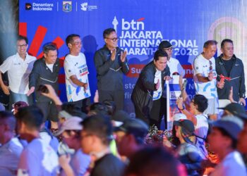Guncang Jakarta! 45.000 Pelari Sukseskan BTN Jakarta International Marathon 2026, Perkuat Posisi Indonesia di Peta Sport Tourism Dunia