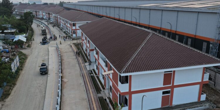 Progress Fisik Hampir Rampung, Sekolah Rakyat Bekasi Terapkan Konsep “Gentengisasi”