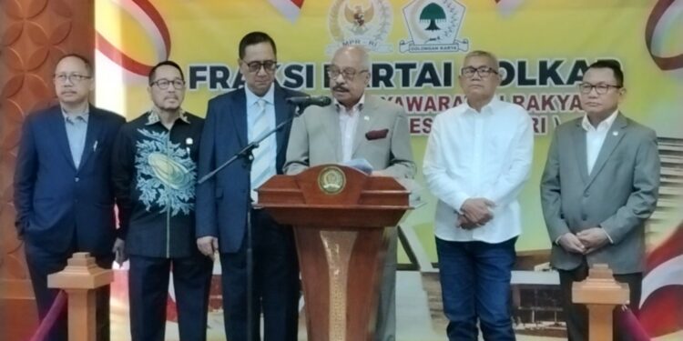 Fraksi Partai Golkar MPR RI Mendukung Kebijakan Pemerintah Tentang kebijakan ekspor satu pintu karena Sesuai dengan Amanat Konstitusi