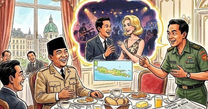 Jauh-Jauh ke Luar Negeri, Ajudan Presiden Malah Kencan dengan Noni Belanda Kelahiran Klaten