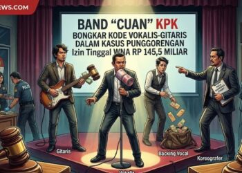 “Vokalis”, “Gitaris”, “Backing Vocal”, hingga “Koreografer”, Kode Ala Grup Band dalam Dugaan Pembagian Uang Pemerasan Izin Tinggal WNA Rp145,5 Miliar