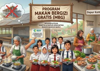Kantin Sekolah dan Dapur Komunitas Disiapkan Jadi Mesin Baru Program MBG