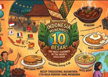 Indonesia Masuk 10 Besar Kuliner Terbaik Dunia, Netizen: Pantas Nasi Padang Susah Dilawan