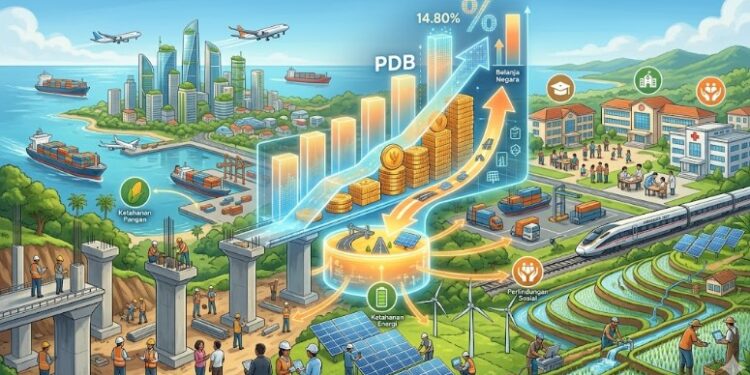 Prabowo Siapkan Belanja Negara Jumbo di 2027, Nilainya Bisa Tembus Hampir 15% PDB