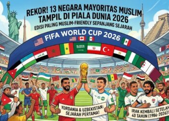 Piala Dunia 2026 Pecahkan Rekor! Negara-Negara Muslim Ramai-Ramai Tampil di Panggung Terbesar Dunia