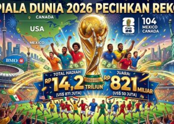 Piala Dunia 2026 Pecahkan Rekor! Total Hadiah Tembus Rp 14 Triliun