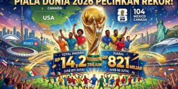 Piala Dunia 2026 Pecahkan Rekor! Total Hadiah Tembus Rp 14 Triliun