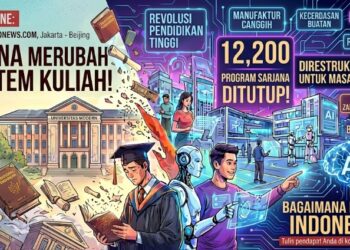 China Tutup 12.200 Jurusan Kuliah, Fokus ke AI dan Robotika! Apakah Indonesia Perlu Ikut?