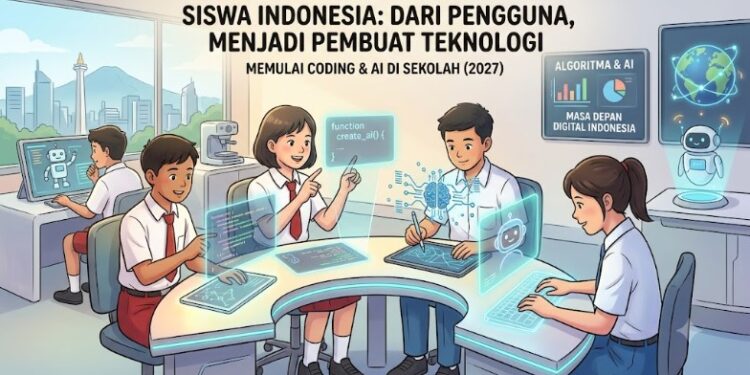 Siapkah Guru dan Sekolah Mengajar Coding dan AI? Pelajaran Ini Bakal Masuk Sekolah 2027