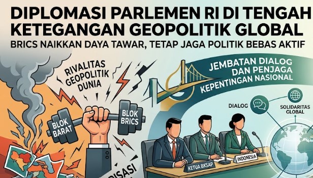 Menguji Aksi Diplomasi Parlemen Hadapi Polarisasi Global