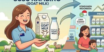 Dulu Dianggap Alternatif, Kini Jadi Buruan! Susu Kambing Selandia Baru Meledak di Pasar Indonesia