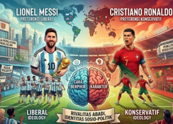 Messi vs Ronaldo, Studi Sebut Pilihan Penggemar Berkaitan dengan Ideologi Politik