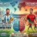 Messi vs Ronaldo, Studi Sebut Pilihan Penggemar Berkaitan dengan Ideologi Politik