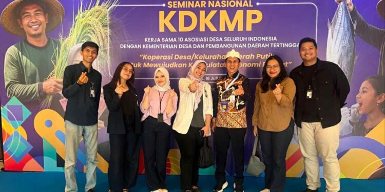 Dorong Kedaulatan Ekonomi Rakyat, BRI Menara BRILiaN Berpartisipasi dalam Seminar Nasional Koperasi Desa Merah Putih