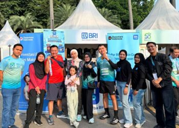 Momentum UMKM 5K Run, BRI KC Warung Buncit Tawarkan Solusi Keuangan dan Layanan Langsung