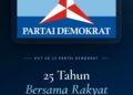 AHY Serahkan Penentuan Logo HUT ke-25 Partai Demokrat kepada Publik: “Mari Jadi Bagian dari Sejarah