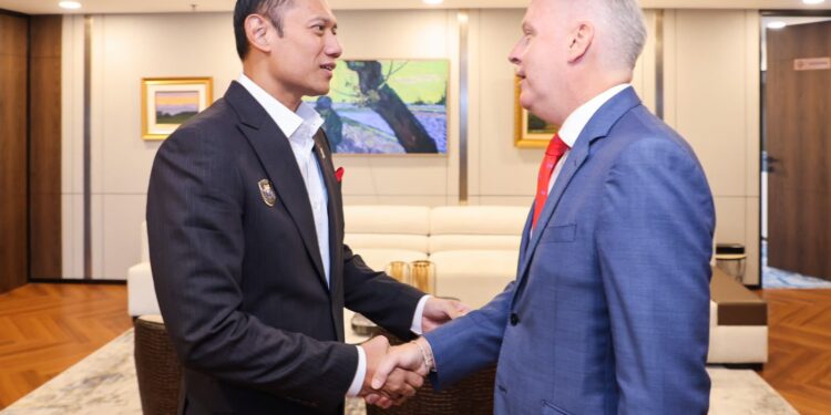 Menko AHY Sambut Akhir Masa Tugas Dubes Kanada, Dorong Kelanjutan Kemitraan Strategis di Bidang Infrastruktur