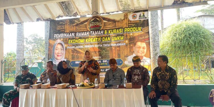 Siti Fauziah Dorong UMKM Berdaya Saing, Pasar Jadoel Reborn Pabelan Jadi Motor Ekonomi Rakyat