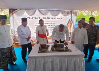 Kardinal Suharyo Pimpin Peletakan Batu Pertama Gereja TNI-Polri St. Ignatius Jatisari